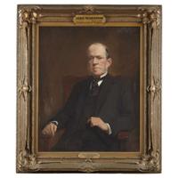 Ludwig E. Faber (1855-1913) Portrait of George Tucker Bispham (1838-1906)