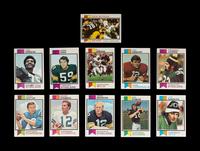 A Complete Set of 1973 Topps Football Cards (528/528)