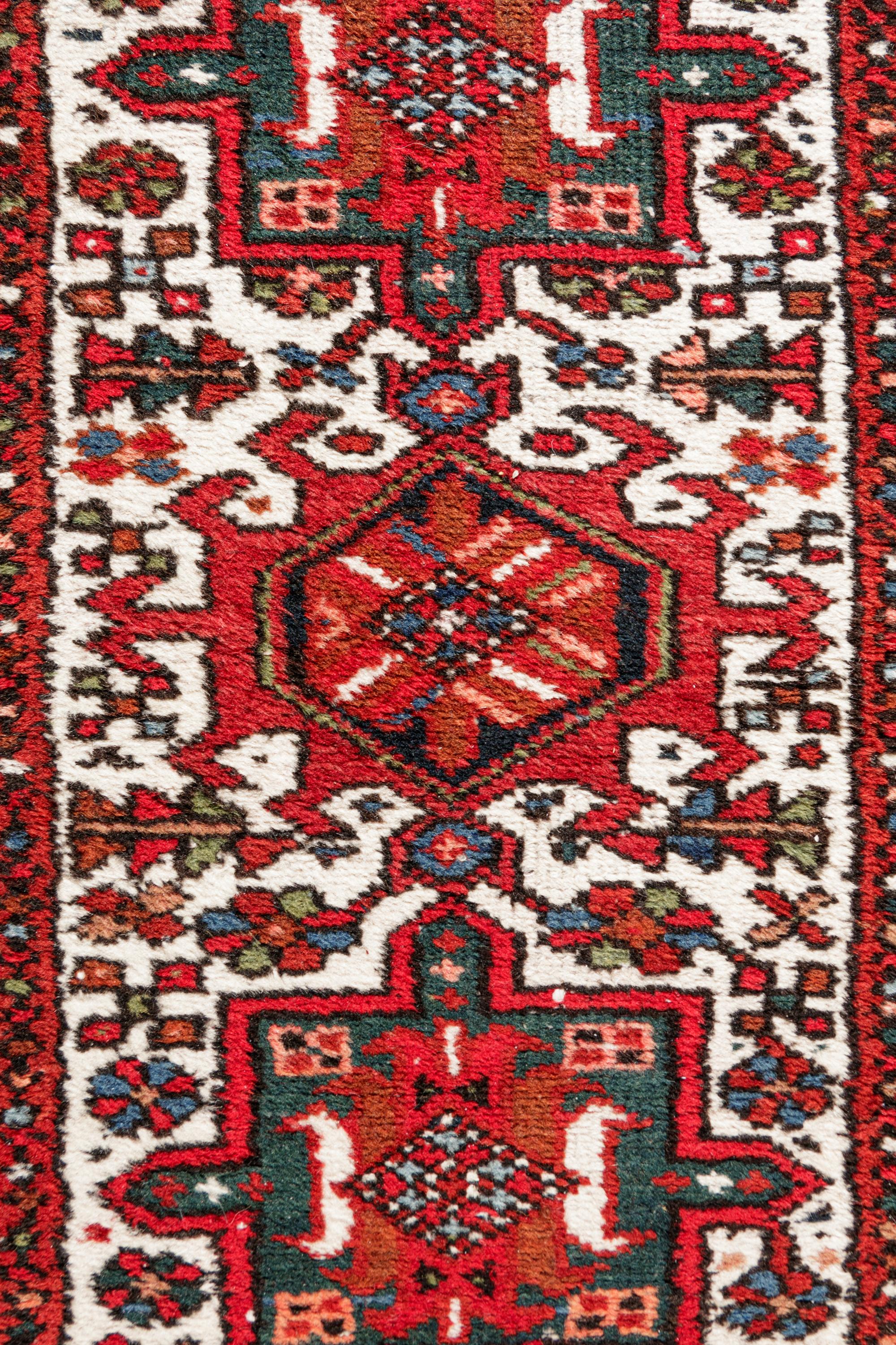 Two Heriz Wool Runners