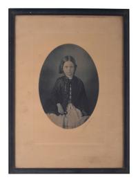 [EARLY PHOTOGRAPHY]. A collection of daguerreotypes, ambrotypes, tintypes, & CDVs.