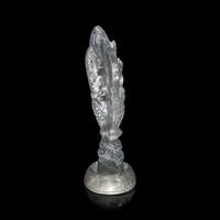 A Nepalese Rock Crystal Manjushri 尼泊爾水晶雕四臂文殊說法像