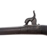 Tryon Retailer Marked English Percussion Twist-Off Pocket Pistol
