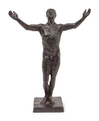 A Pair of Bronze Figures, One After Edgar Degas