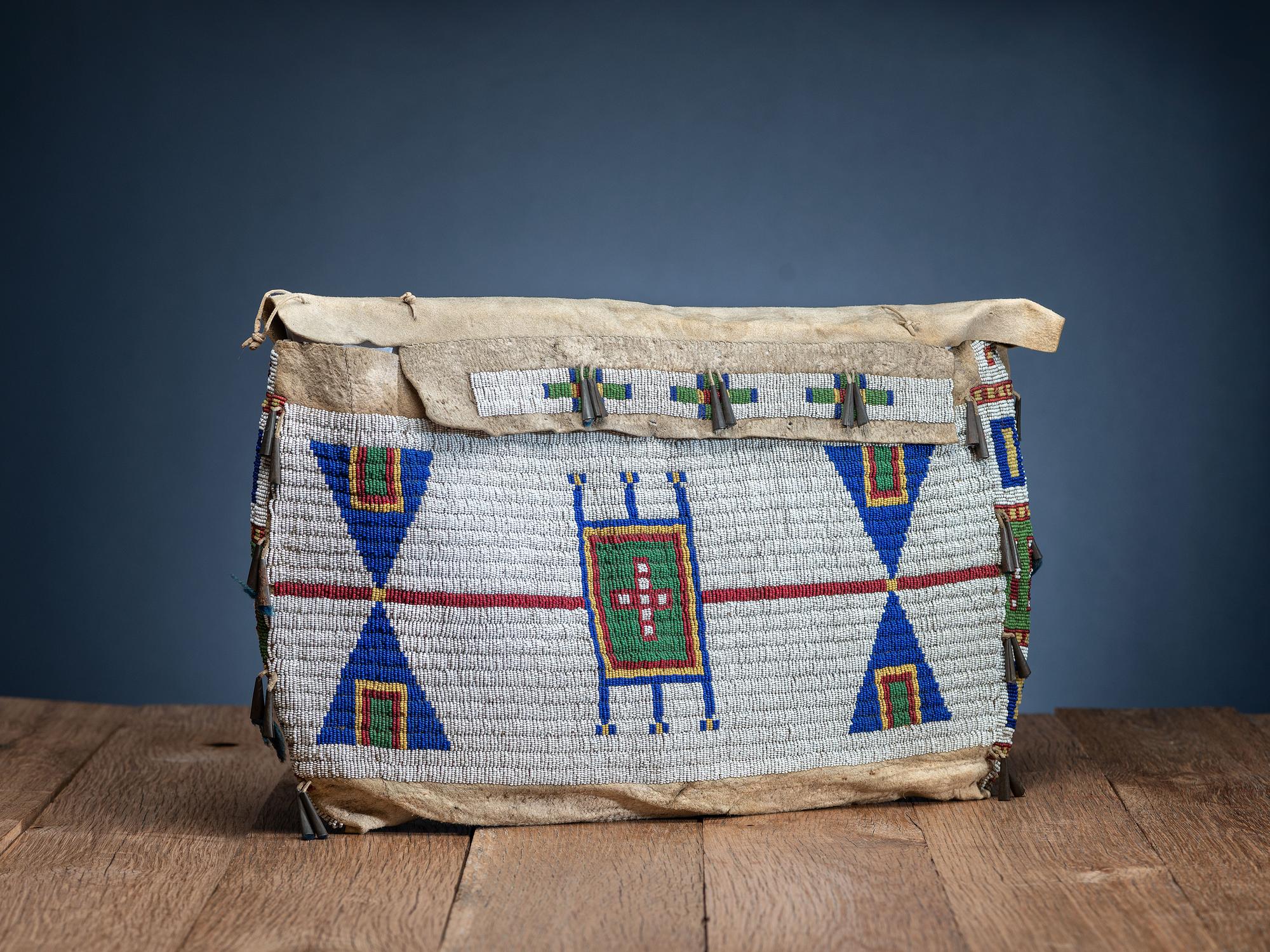 Cheyenne Beaded Hide Possible Bag