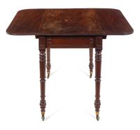 A Victorian Mahogany Drop-Leaf Table