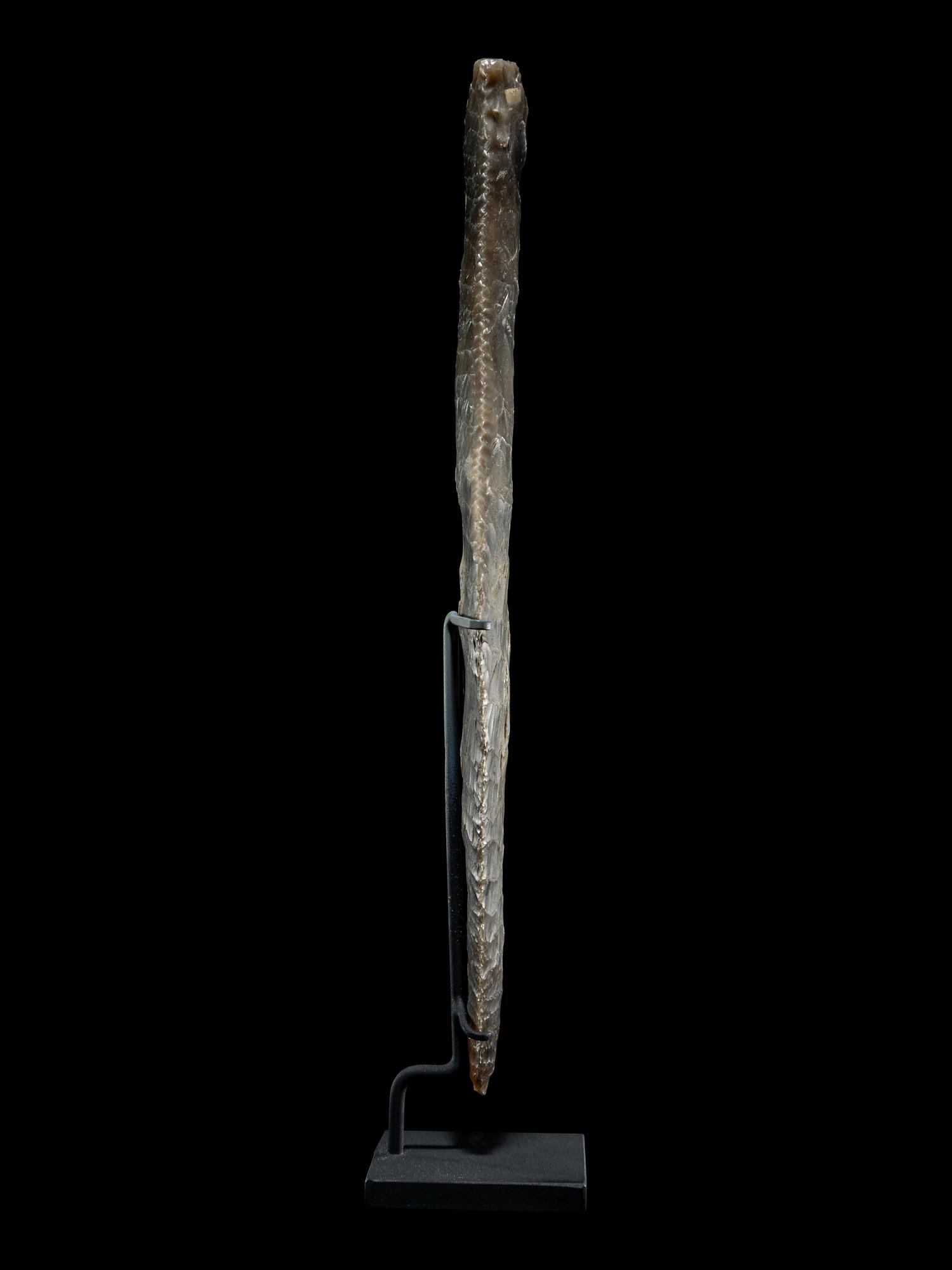 A Neolithic Flint Fishtail Dagger