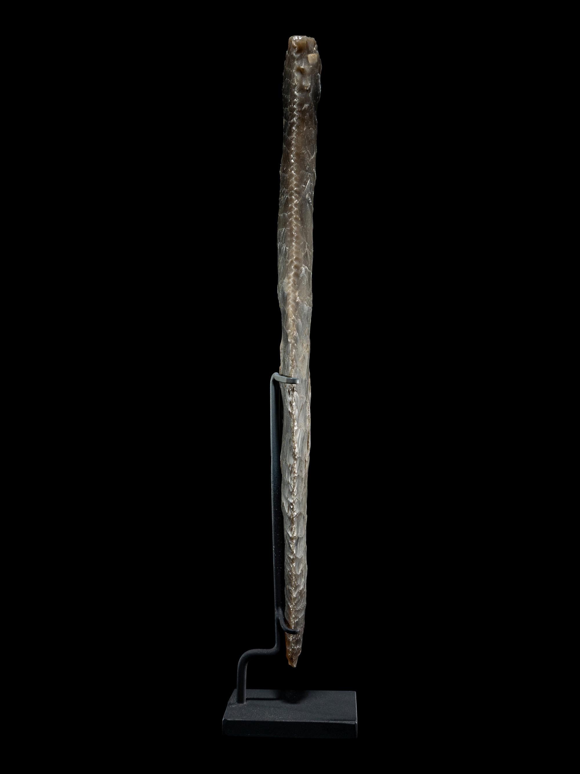 A Neolithic Flint Fishtail Dagger
