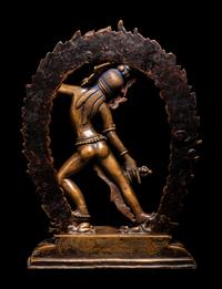 A Tibetan Bronze Figure of Vajrayogini