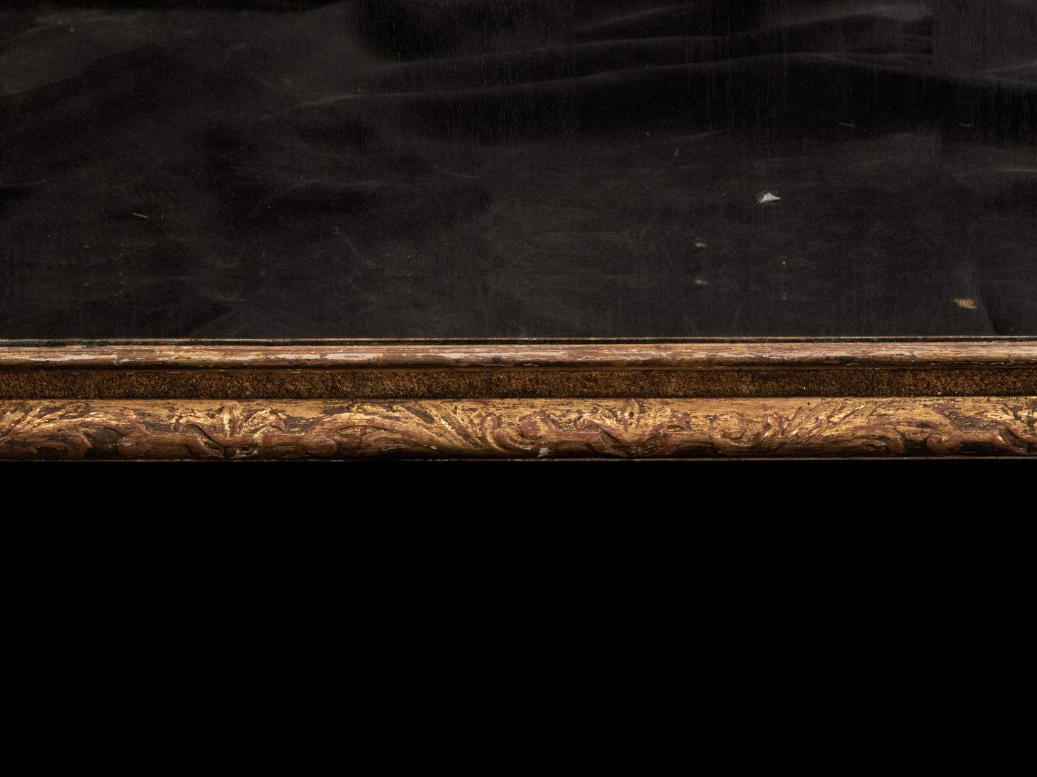 A Pair of George I Style Giltwood Pier Mirrors