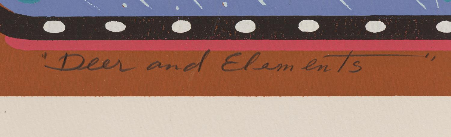 Two Works: Deer and Elements I and Deer and Elements II