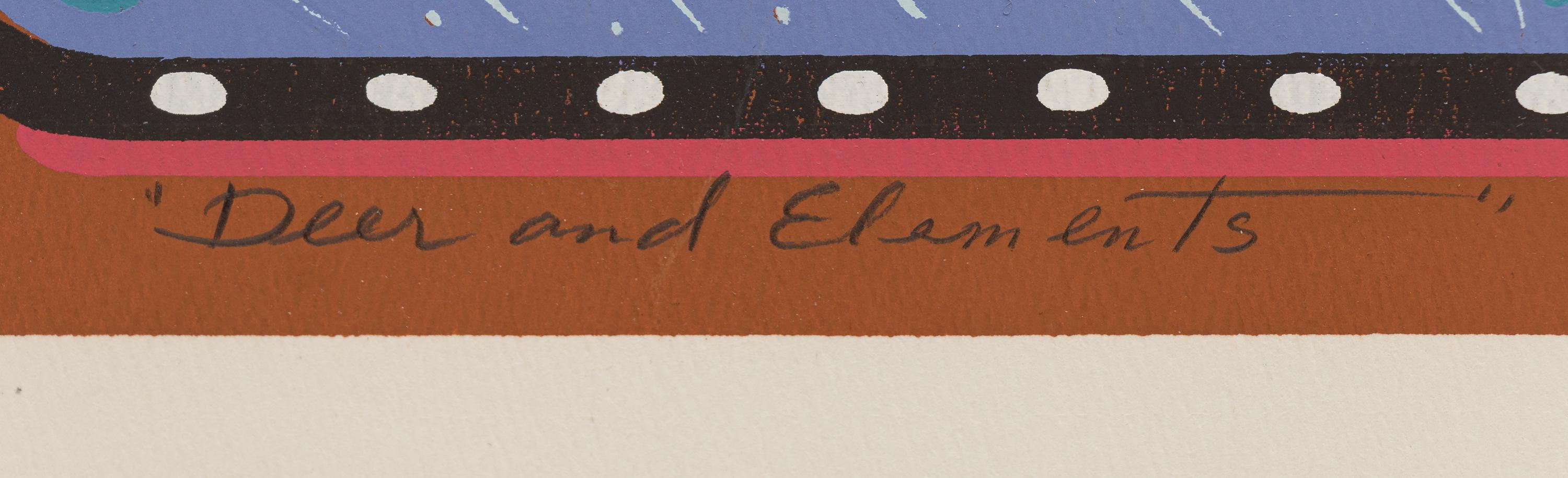 Two Works: Deer and Elements I and Deer and Elements II