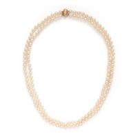 Cultured Pearl Necklace and Bracelet