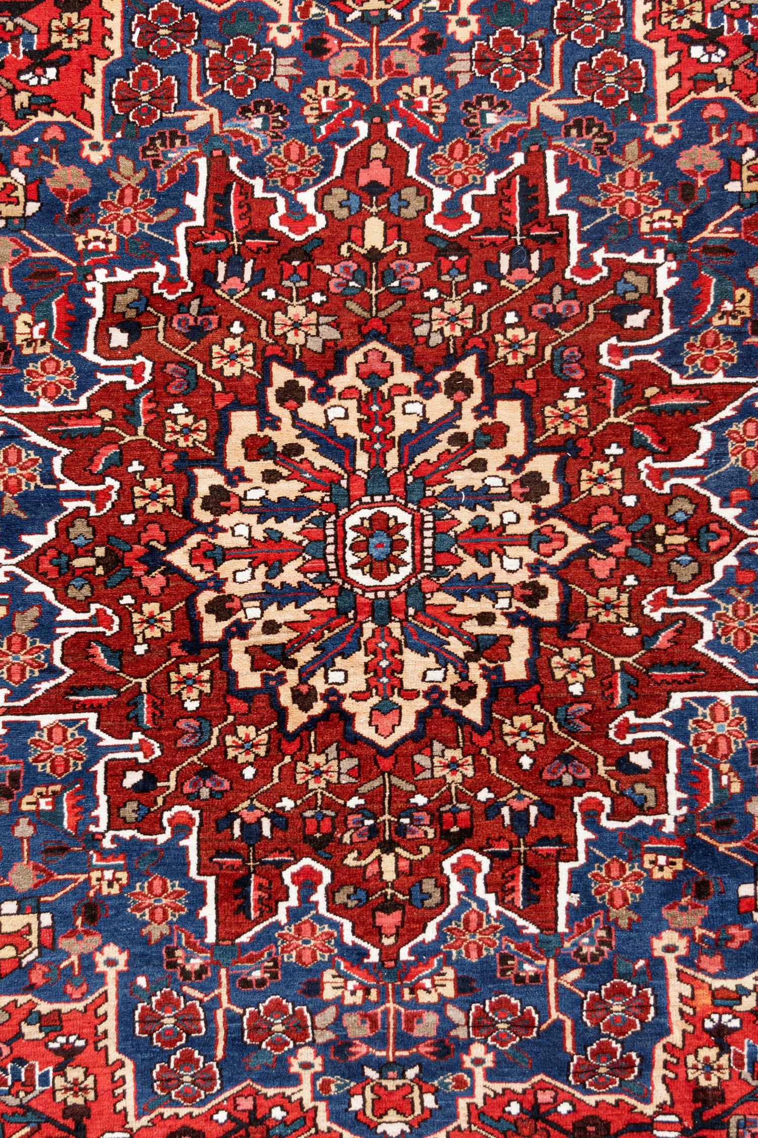 A Heriz Wool Rug