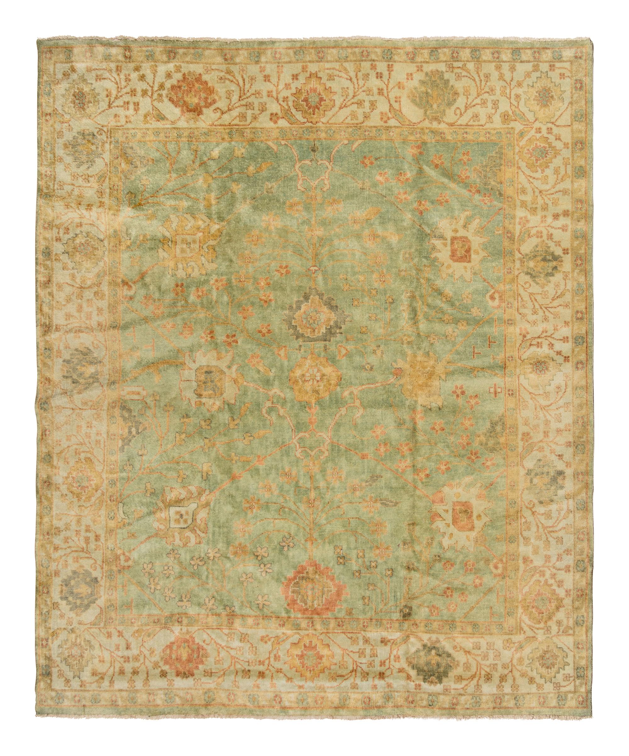 An Oushak Wool Rug