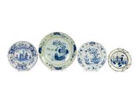 A Group of Thirteen Delft Earthenware Plates and Chargers