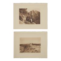 [Native-Americana] Curtis, Edward S. Group of 2 photogravures