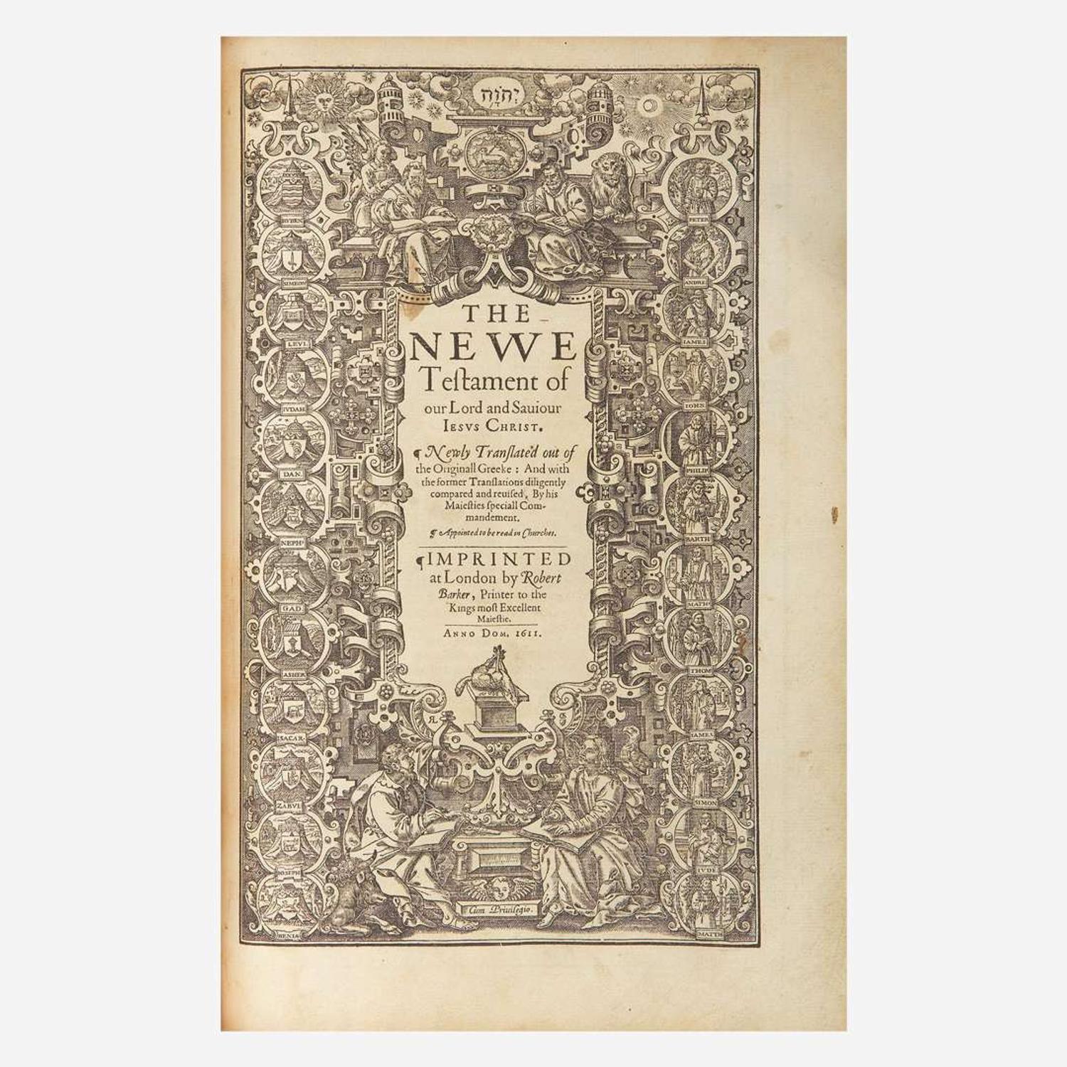 [Religion] ["She" Bible] (The Holy Bible, Conteyning the Old Testament, and the New...)