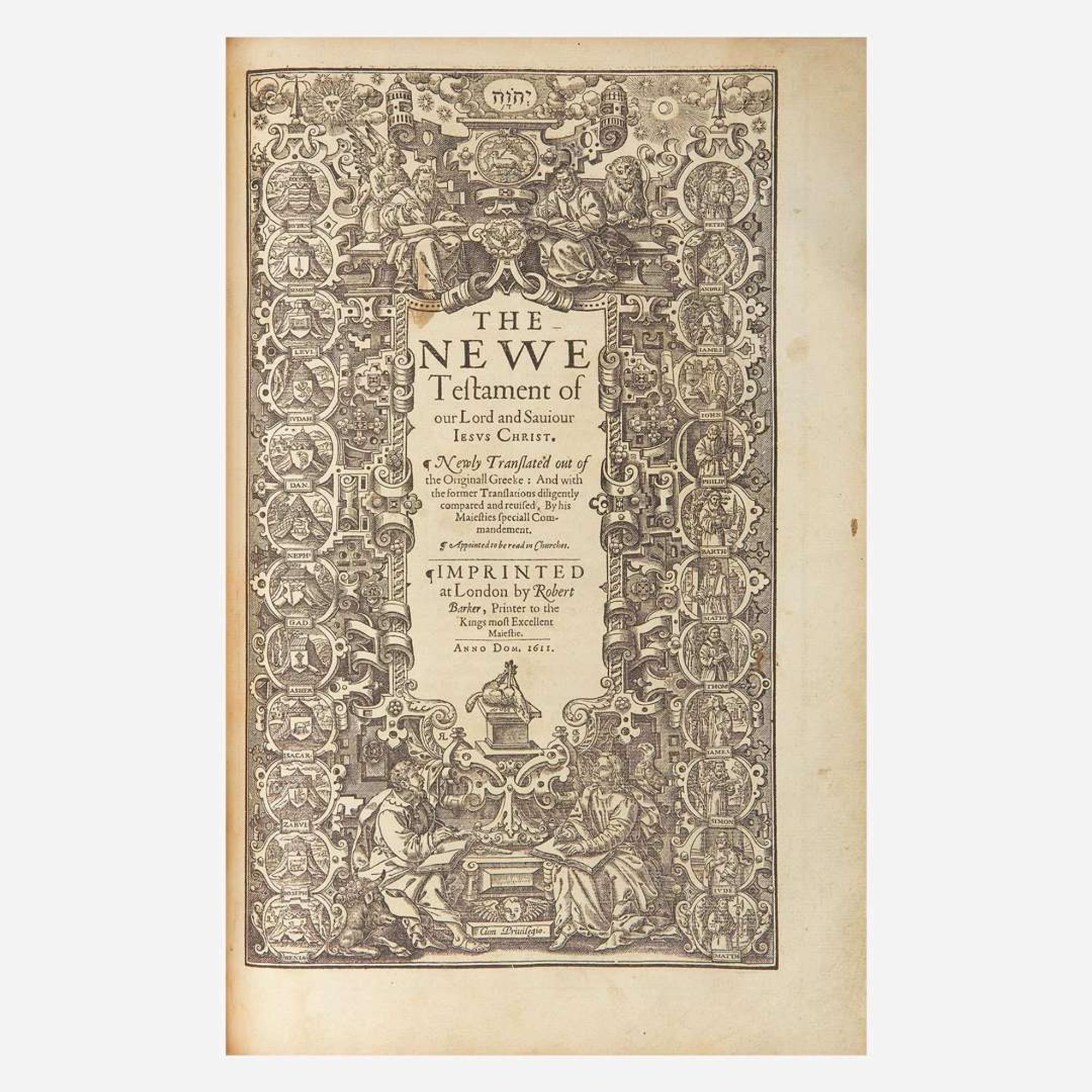 [Religion] ["She" Bible] (The Holy Bible, Conteyning the Old Testament, and the New...)