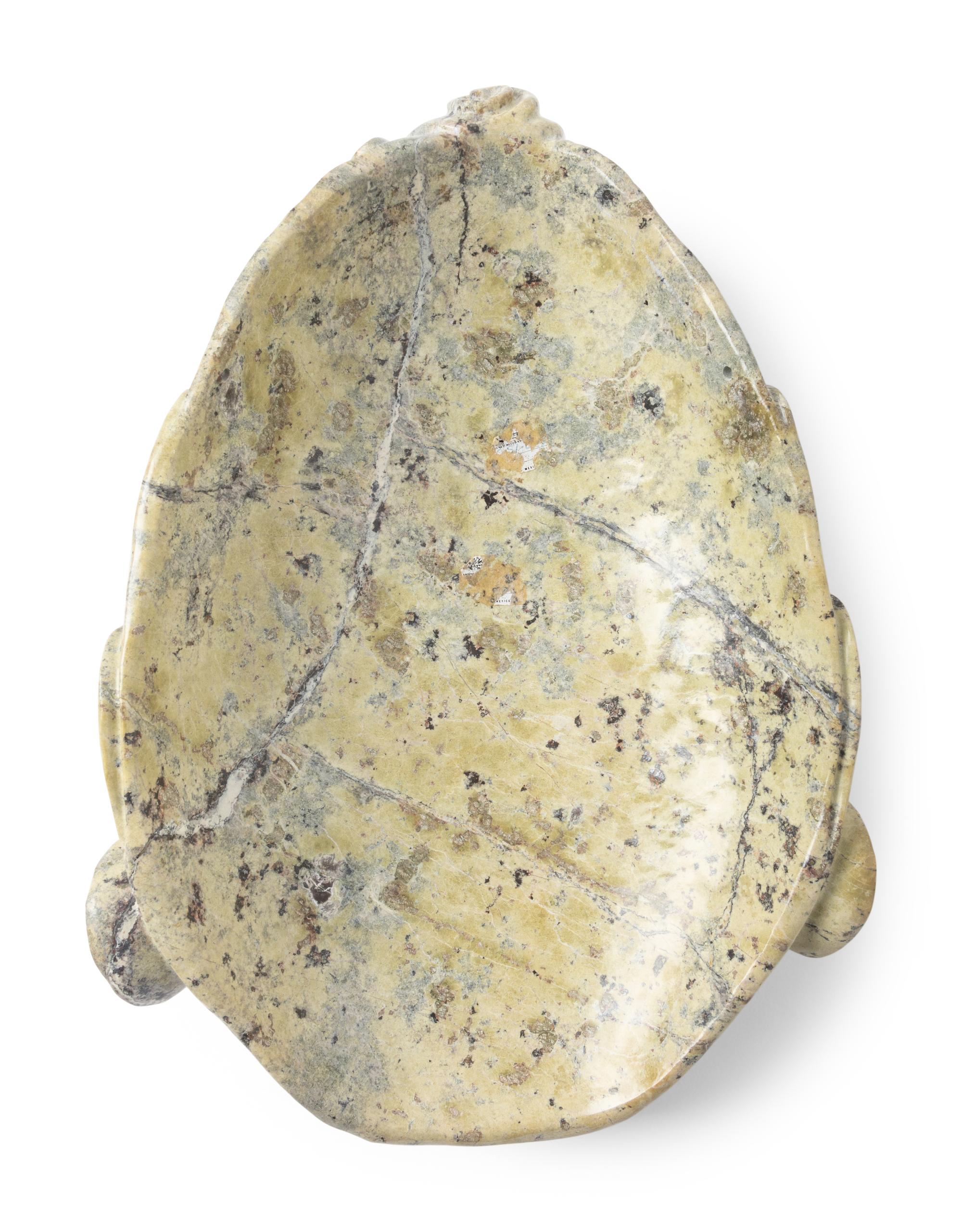 An Olmec Style Carved Stone Mask