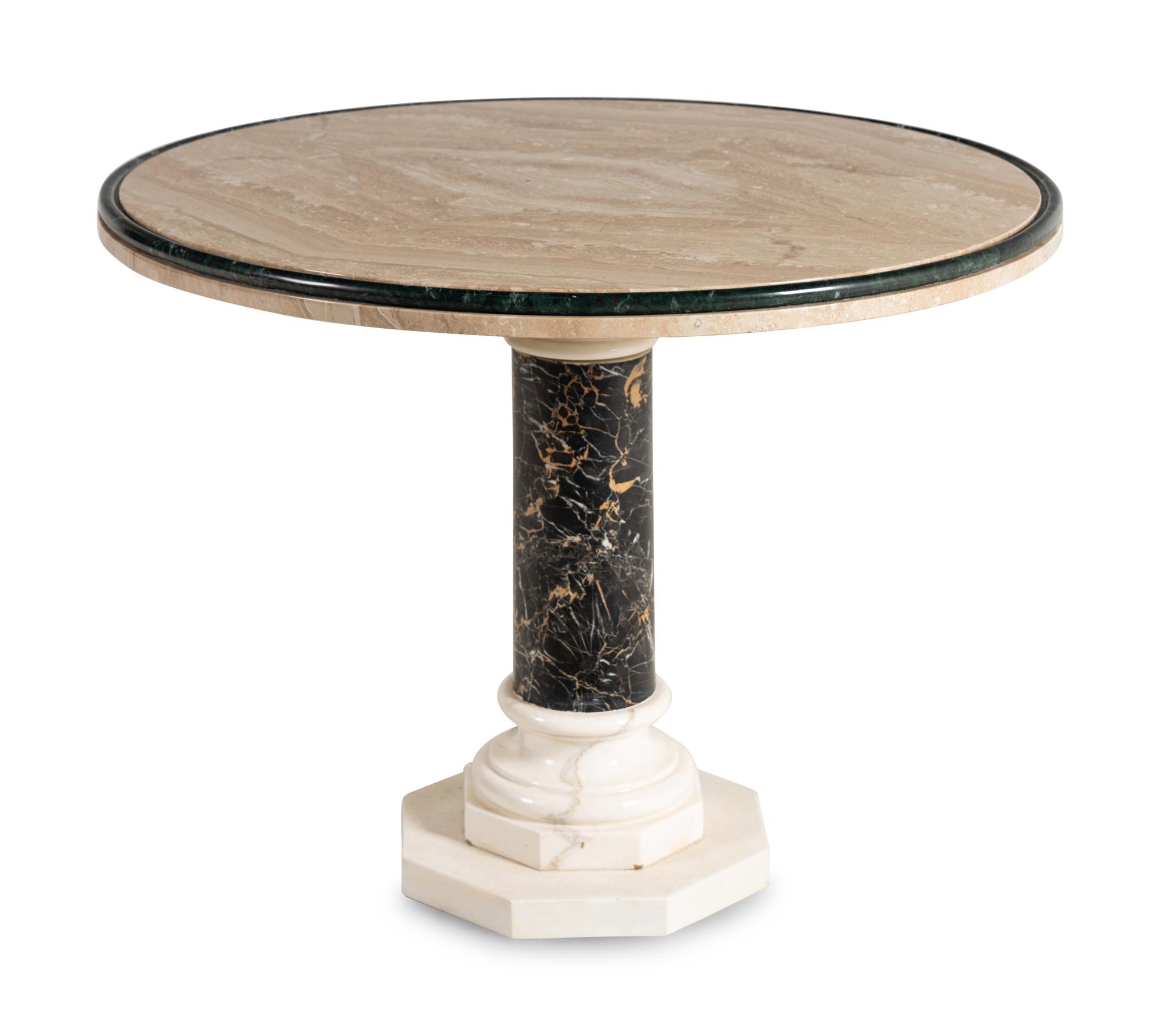 An Italian Marble Center Table