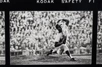 Walter Iooss Jr. (born 1943) Sandy Koufax pitches in game 7 of the World Series, Dodgers vs. Twins, Thursday, October 14th, 1965, Minneapolis
