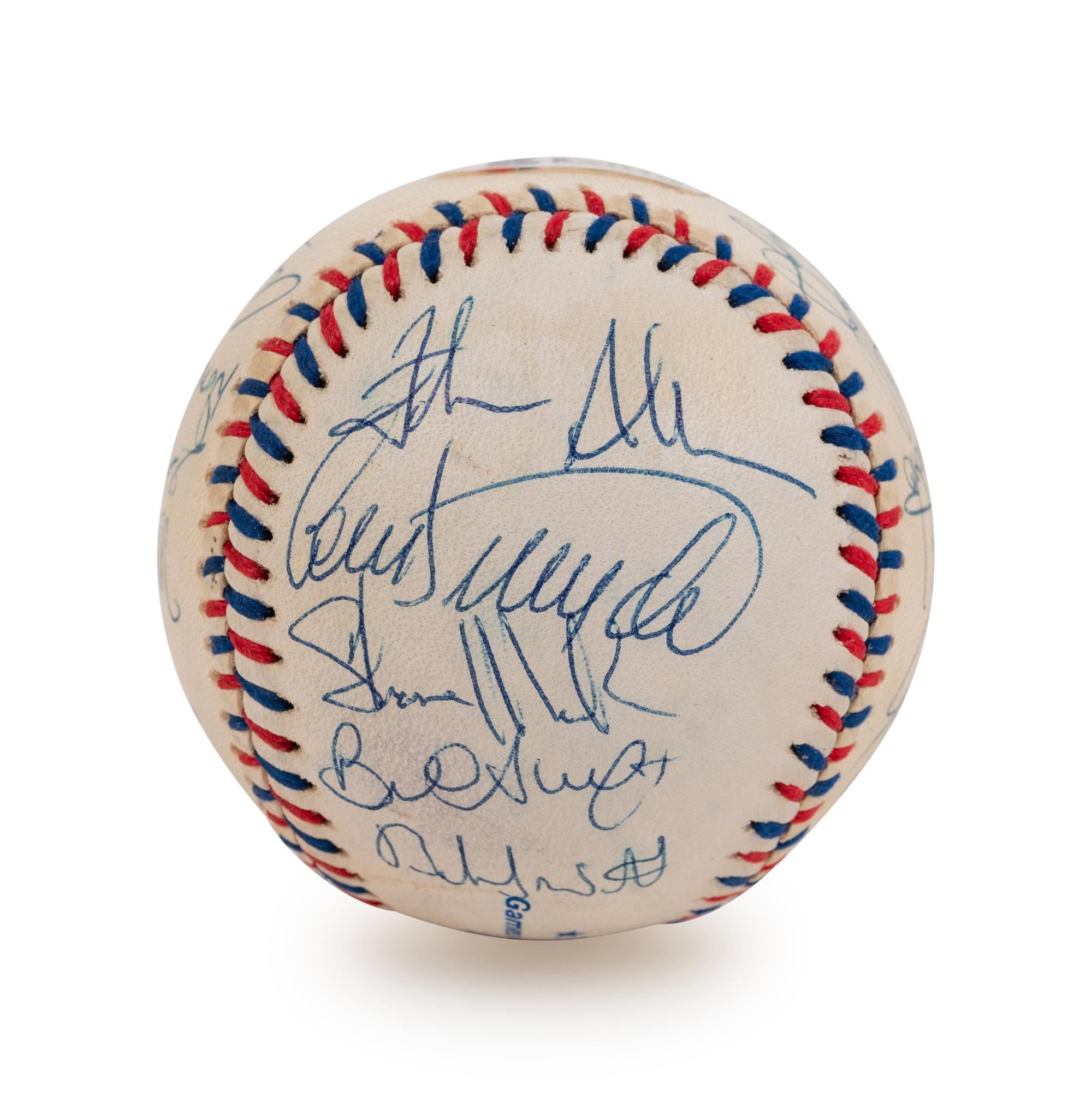A 1984 United States Olympic Team Signed Baseball Including Mark McGwire (BAS Beckett Authentication Services Certified),