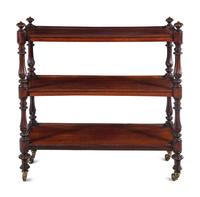 A William IV Mahogany Étagère