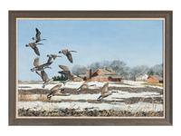 Geese in Flight, 1984