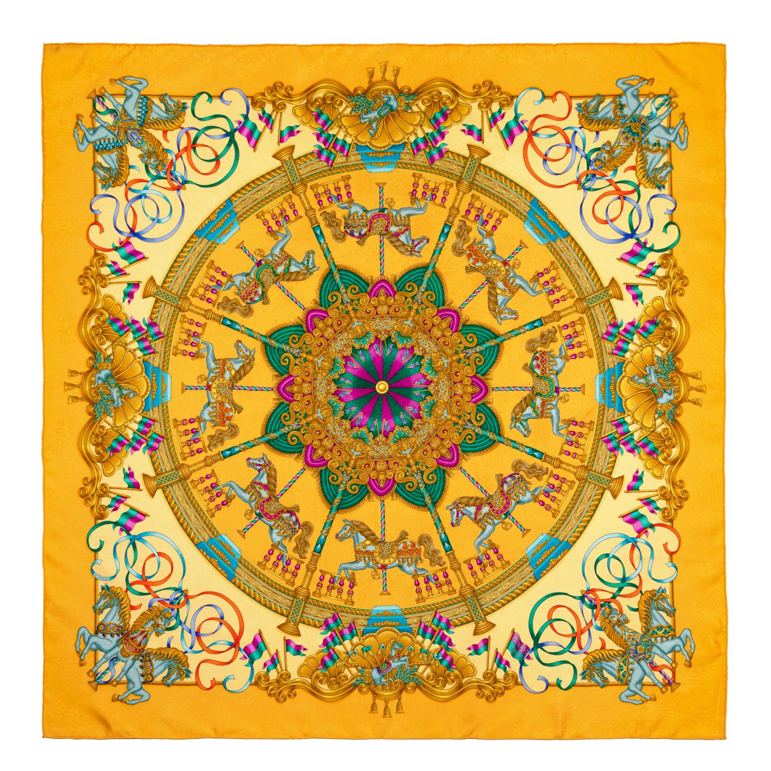 Hermès 90cm Silk Scarf
