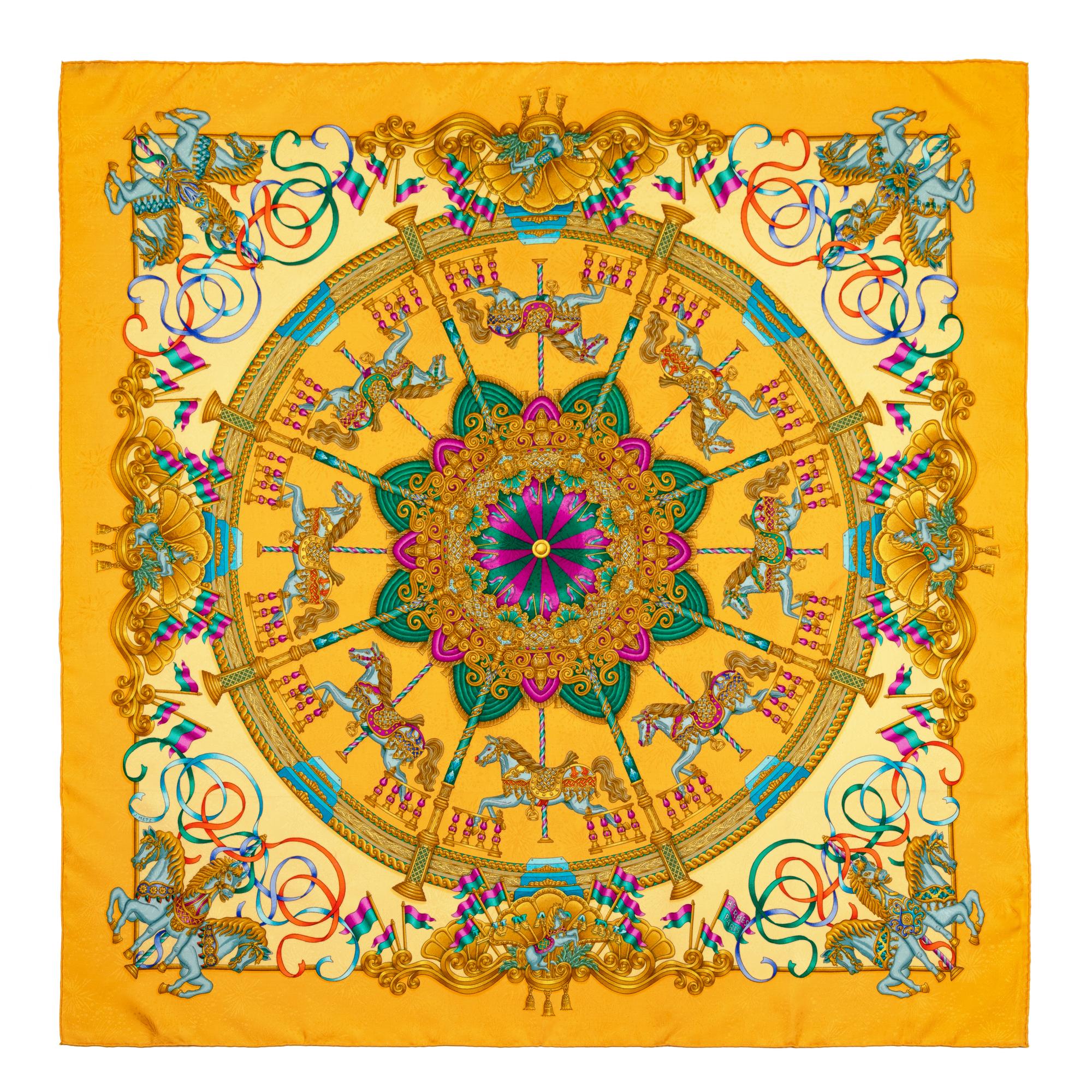 Hermès 90cm Silk Scarf