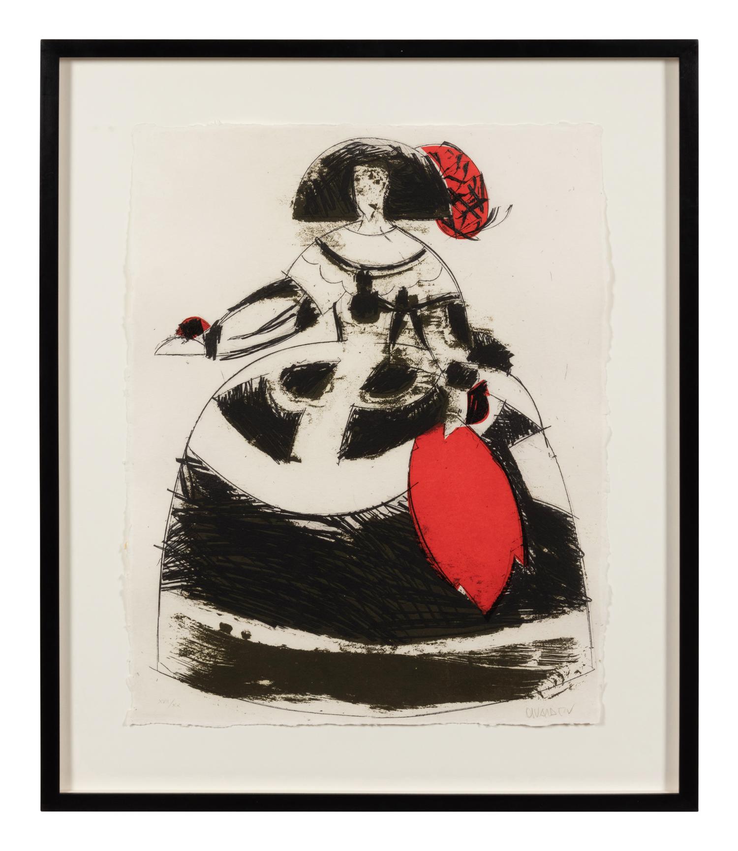 One plate from Las Meninas
