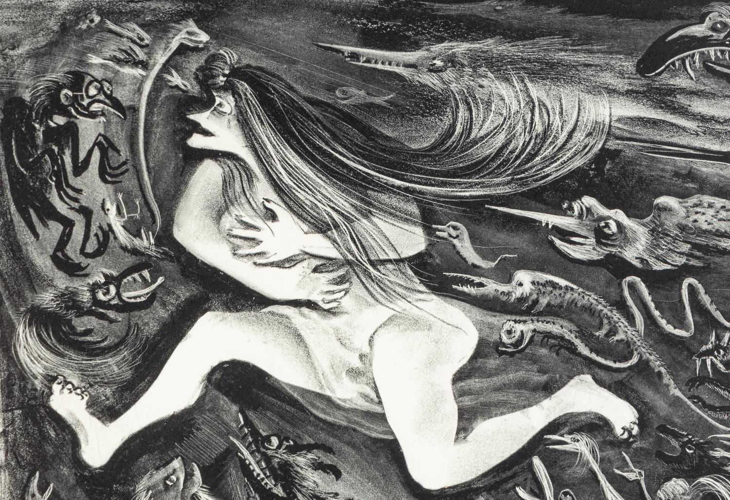 All for a Piece of Meat, 1928 and Naked Truth Pursued by Bare Facts, 1945 (two works)