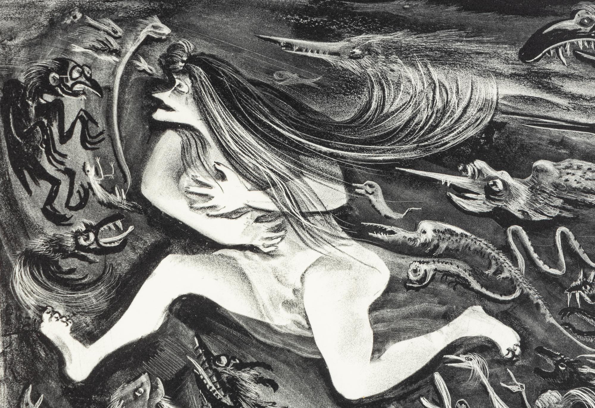 All for a Piece of Meat, 1928 and Naked Truth Pursued by Bare Facts, 1945 (two works)