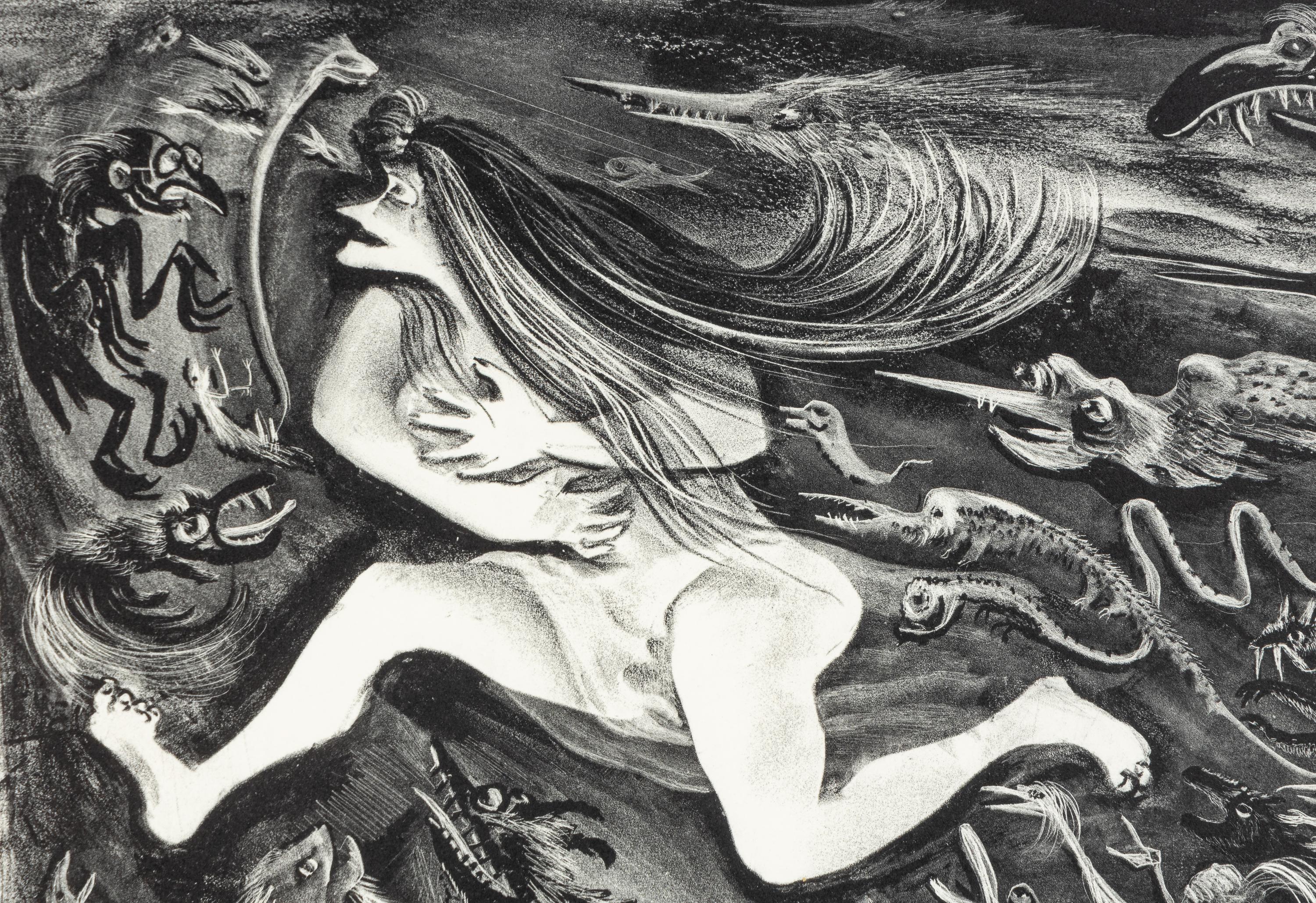 All for a Piece of Meat, 1928 and Naked Truth Pursued by Bare Facts, 1945 (two works)
