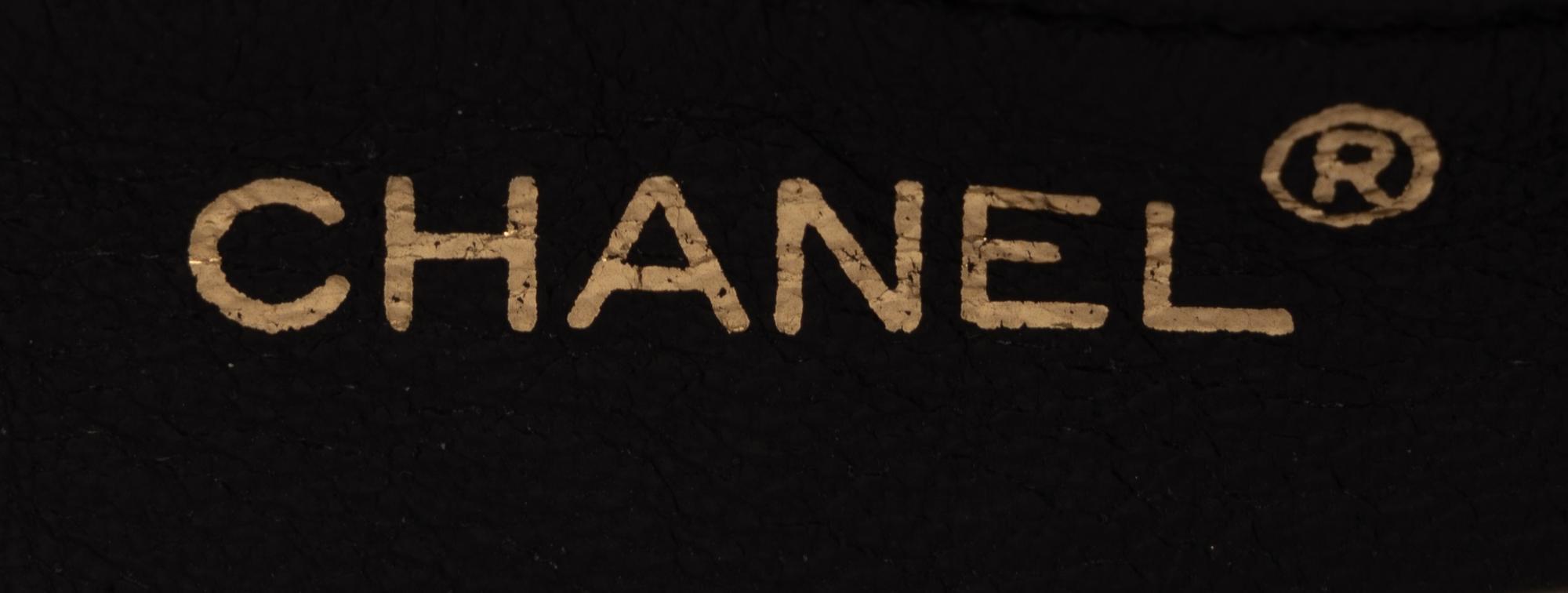 Chanel, Kelly Handle Bag in Black Caviar Leather