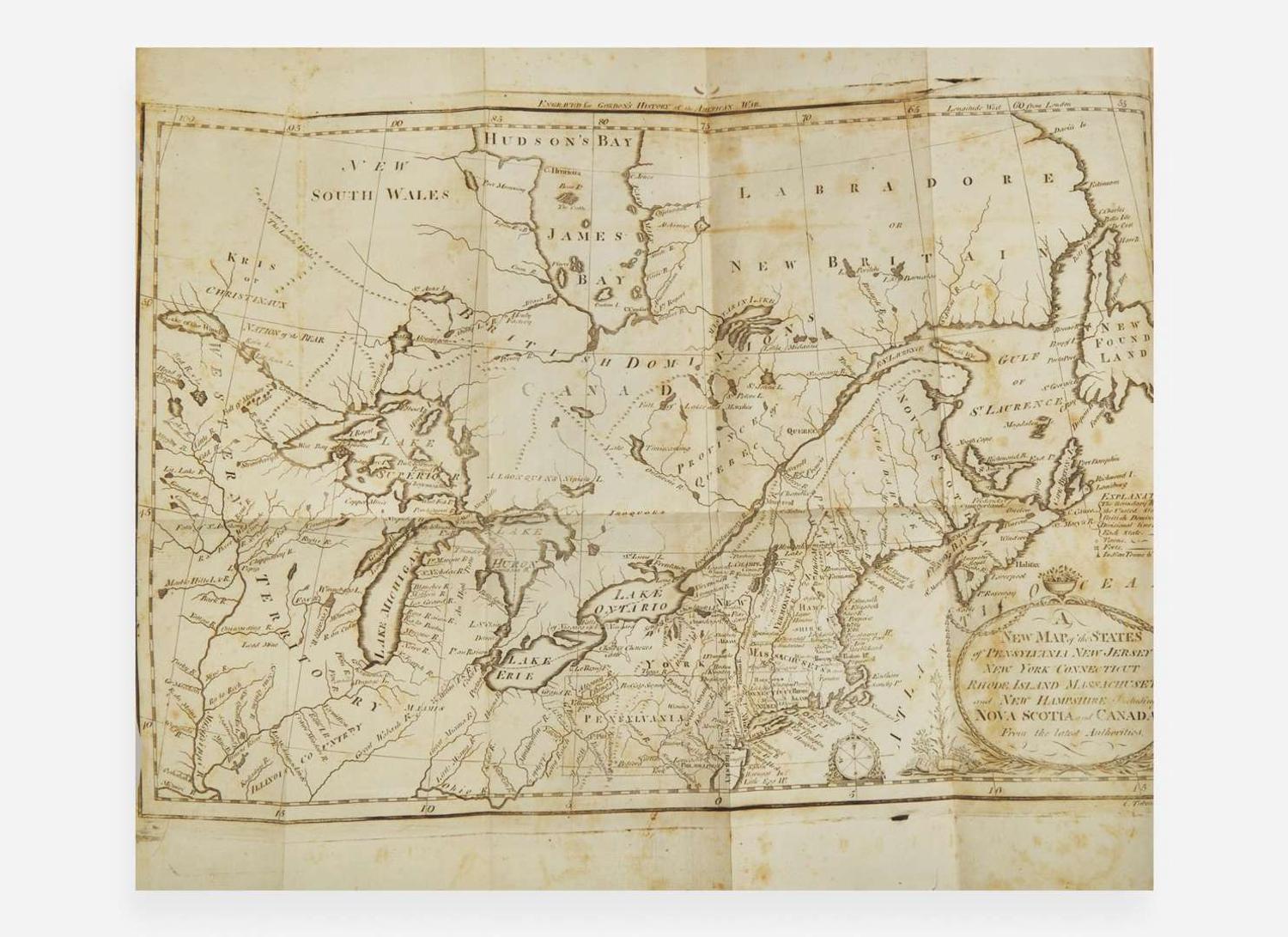 [Americana] Gordon, William: The History of the Rise, Progress, and Establishment, of the Independence of the United States of America...