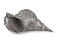 A Collection of Silvered Cast Metal Seashells