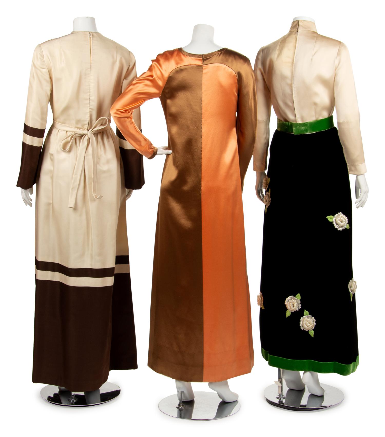Three Geoffrey Beene Dresses, 1966-70s