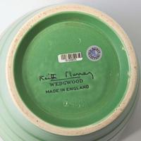 A Wedgwood Keith Murray (1892-1981) Designed Matt Green Vase UK, 1930s