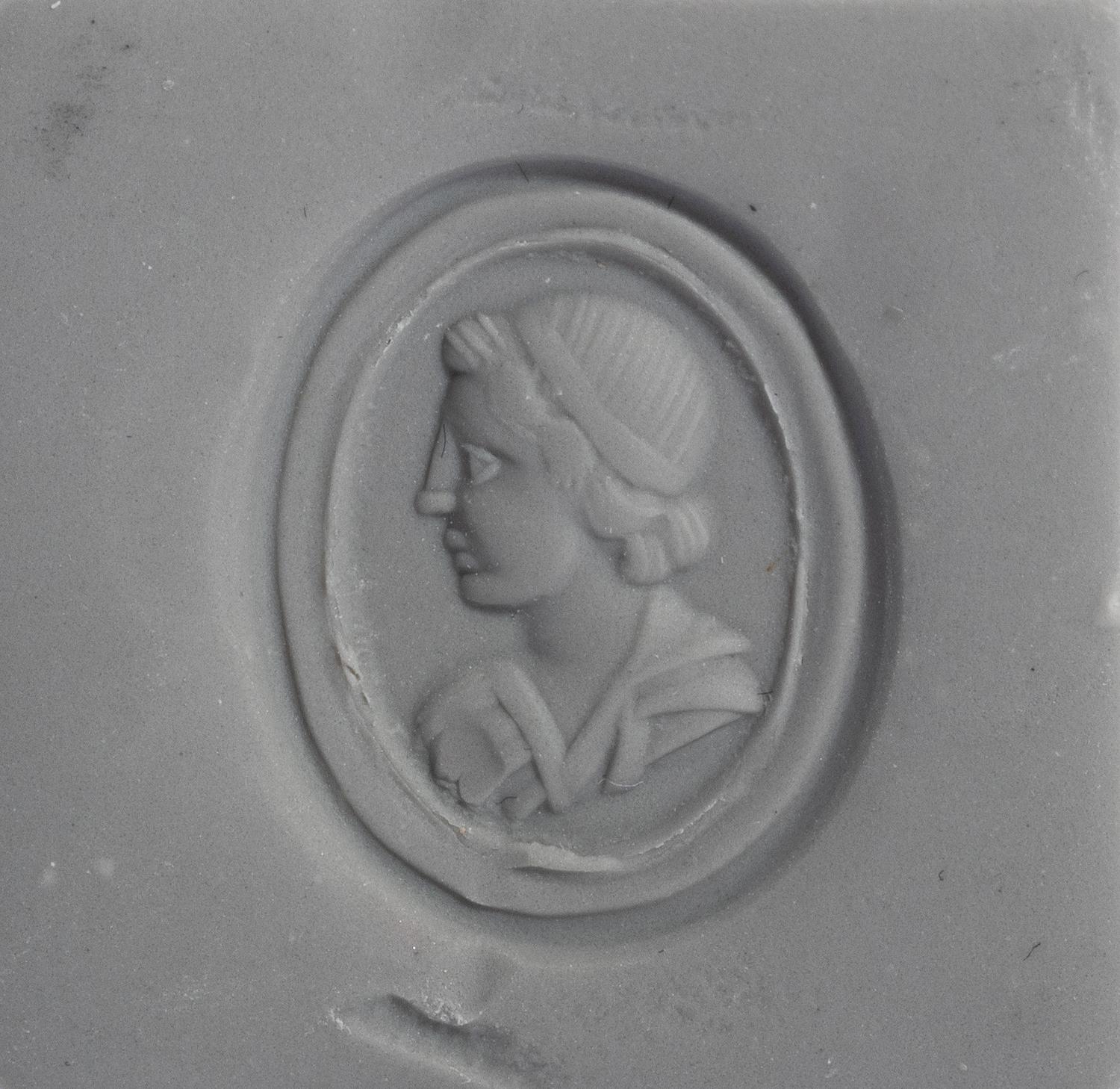 A Carnelian Finger Ring with a Male Portrait Bust, After the Antique