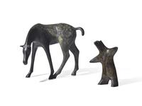 Two Works: Horse , edition 30/50; Bear