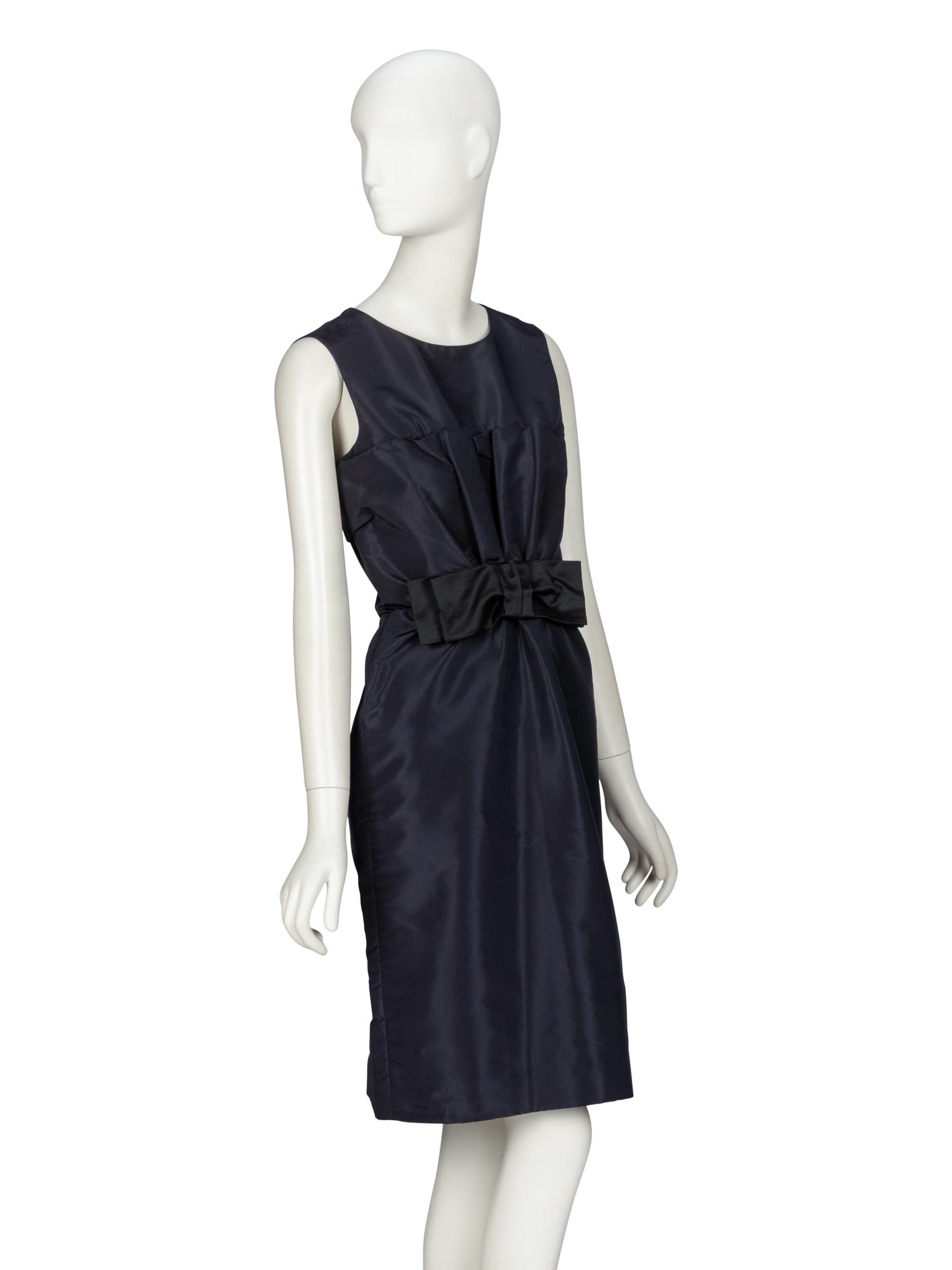 Prada, Faille Sheath Dress