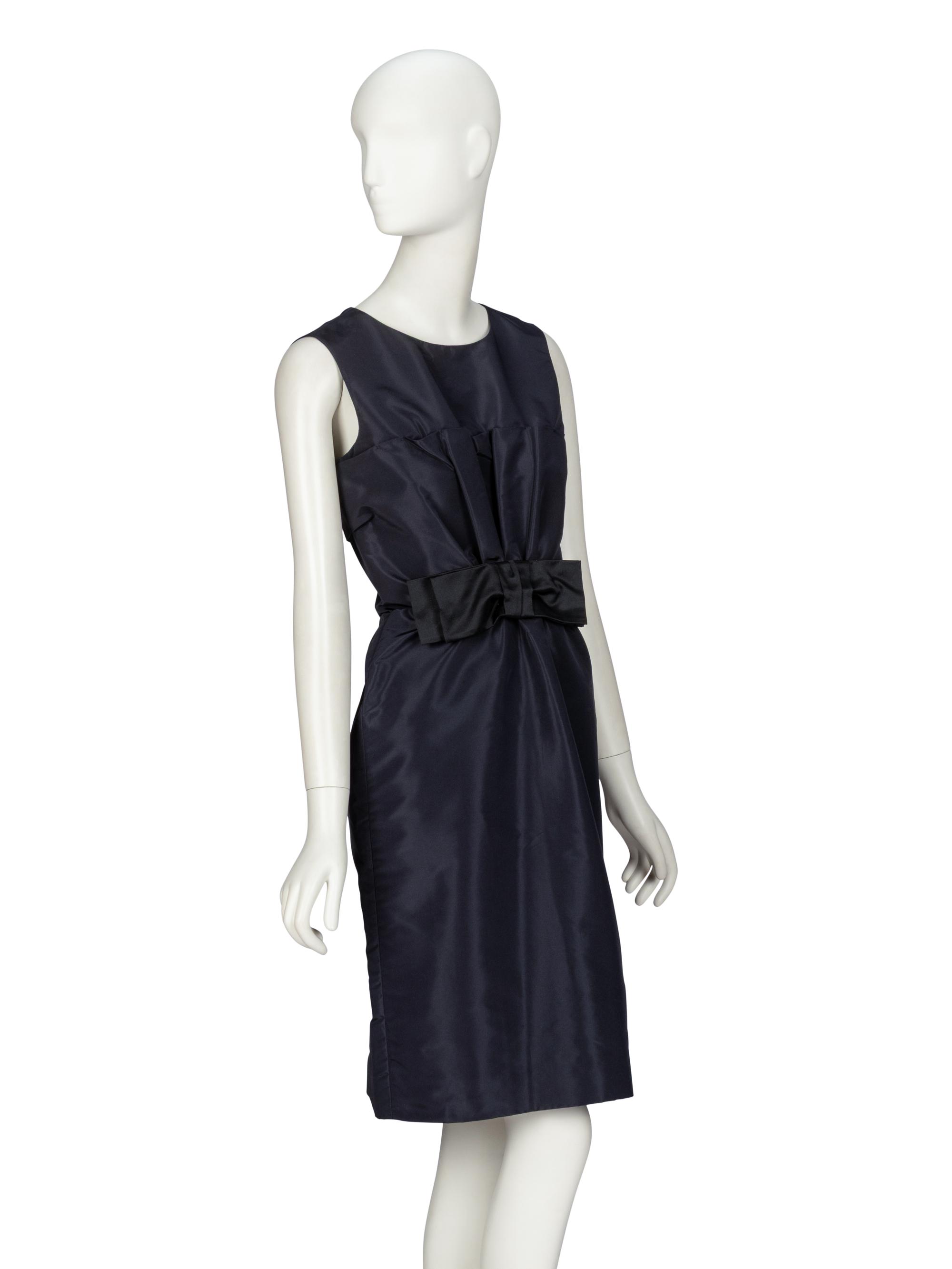 Prada, Faille Sheath Dress