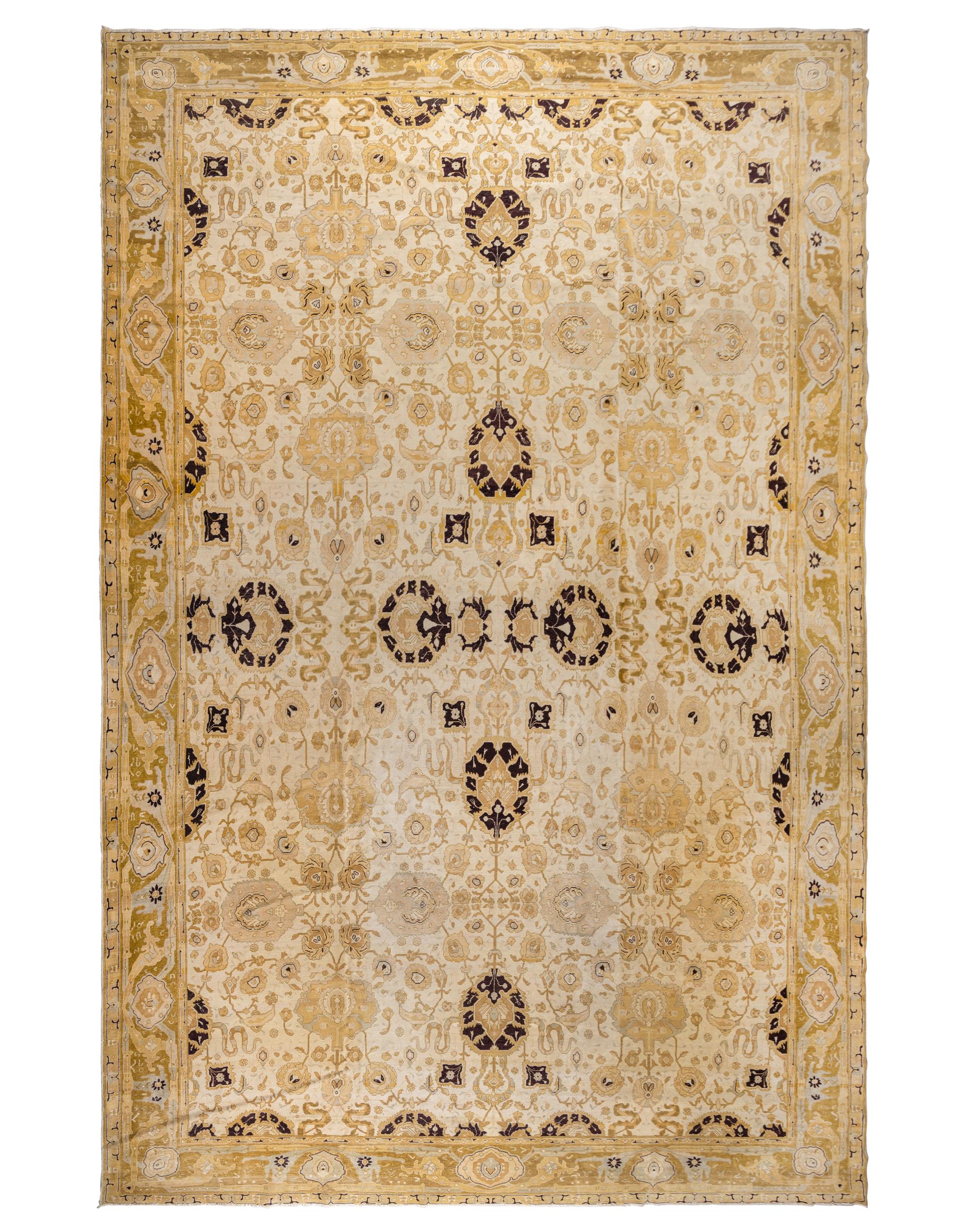 An Amritsar-Design Wool Rug