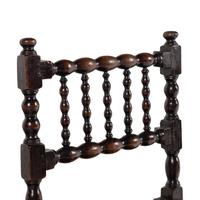 A Turned Oak Side Chair