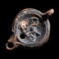 Five Roman Terracotta Erotic Oil Lamps