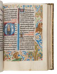 WORKSHOP OF THE MASTER OF THE MISSAL OF TRAVAILLOT (active c. 1480–1500) Missal, in Latin, illuminated manuscript on parchment [France, Chaumont and Langres, c. 1482–1497]