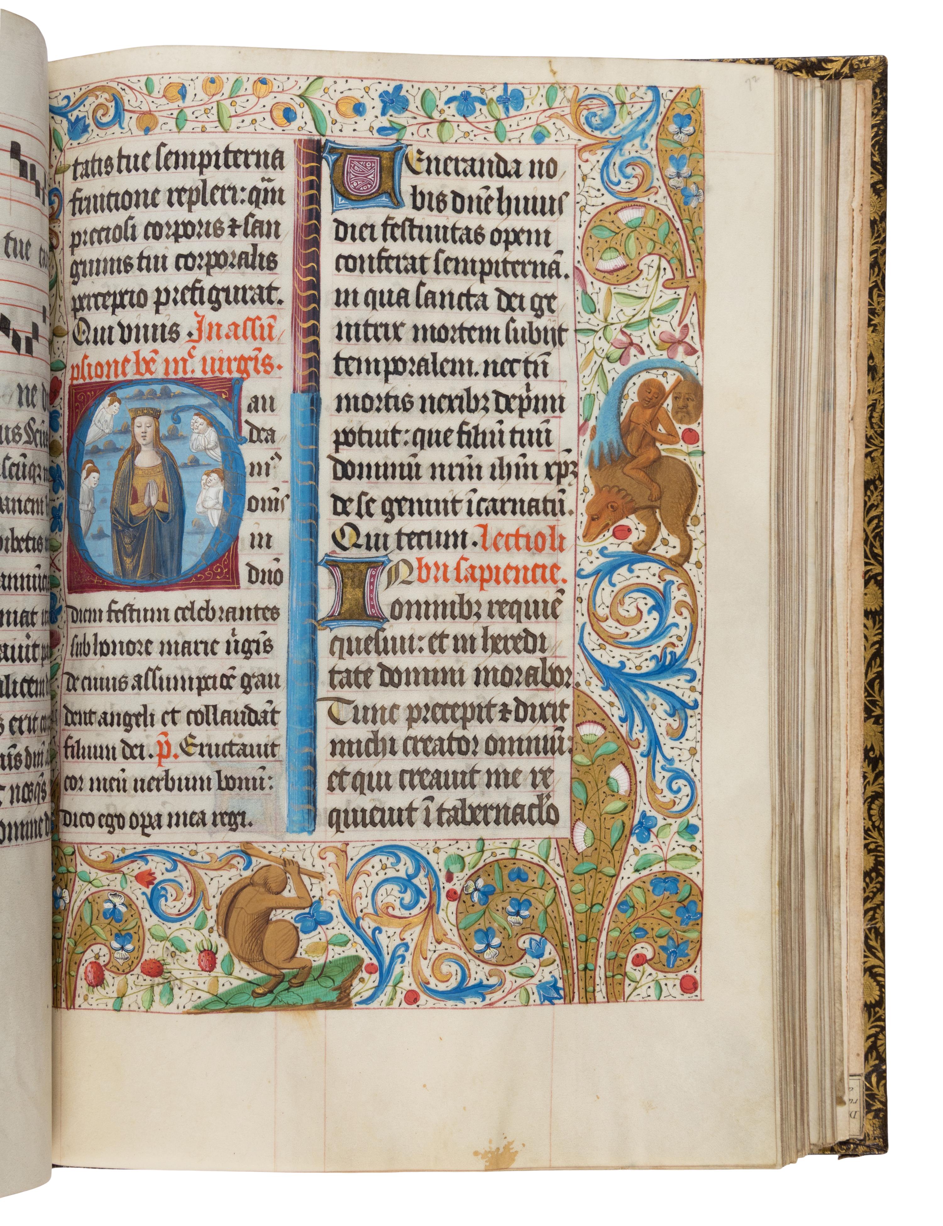 WORKSHOP OF THE MASTER OF THE MISSAL OF TRAVAILLOT (active c. 1480–1500) Missal, in Latin, illuminated manuscript on parchment [France, Chaumont and Langres, c. 1482–1497]