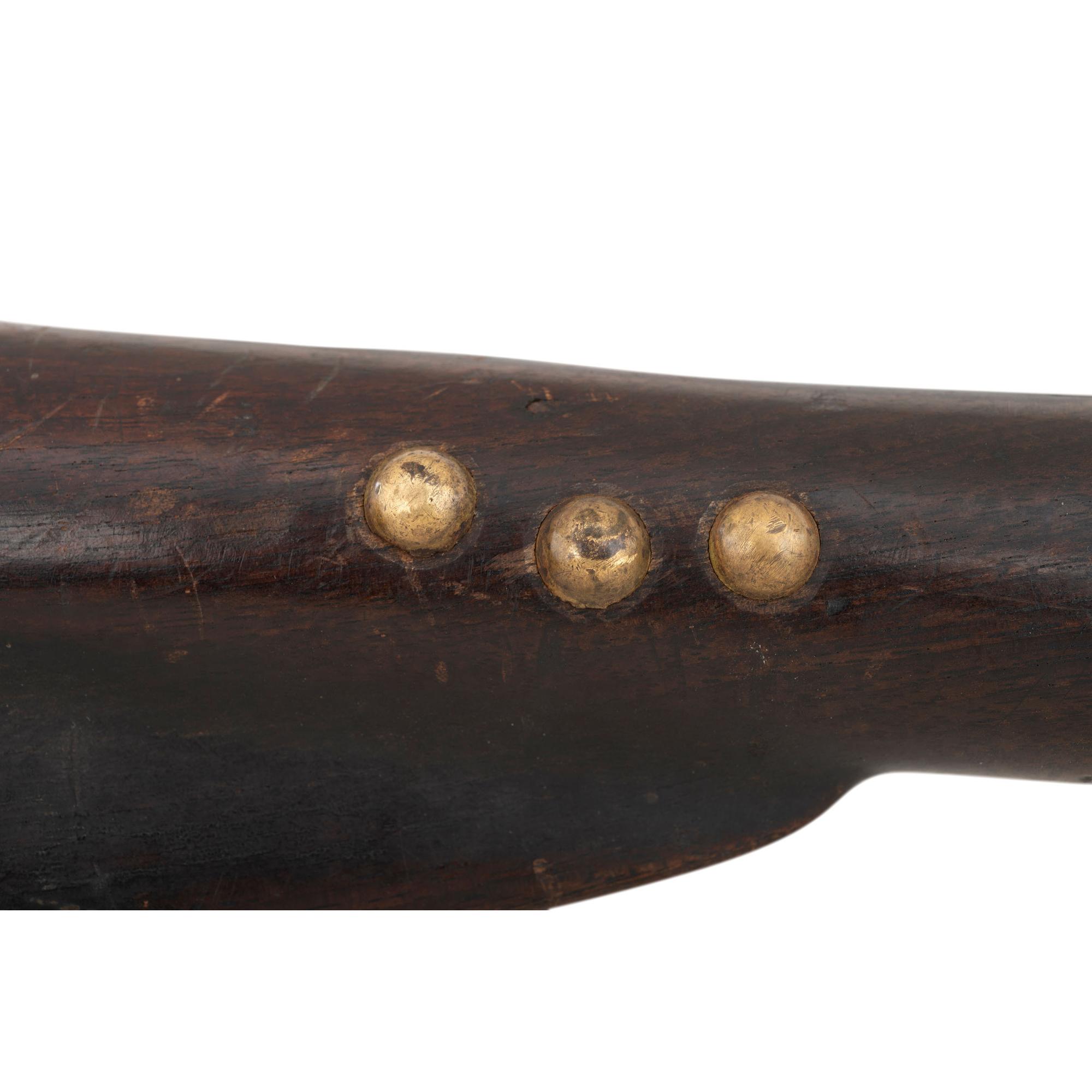 Tack Decorated Percussion Altered Northwest Chief's Grade Trade Gun by Ketland