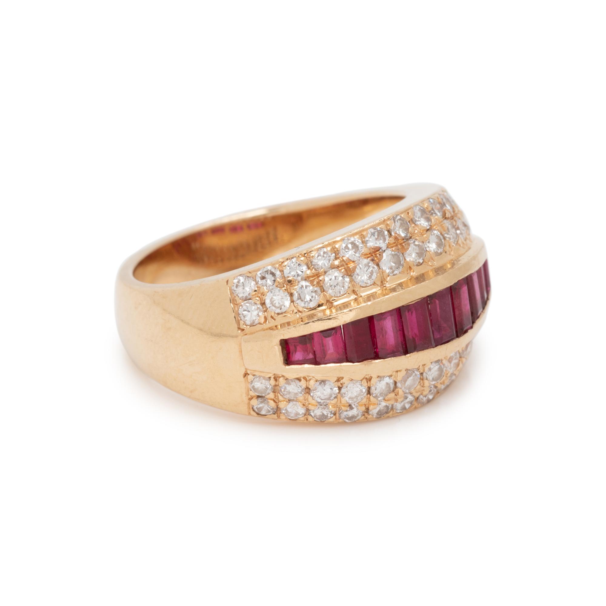 RUBY AND DIAMOND RING